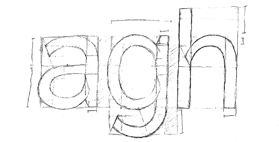 Glyph sketches